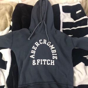 abercrombie & fitch cropped hoodie